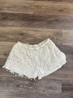 Crochet shorts